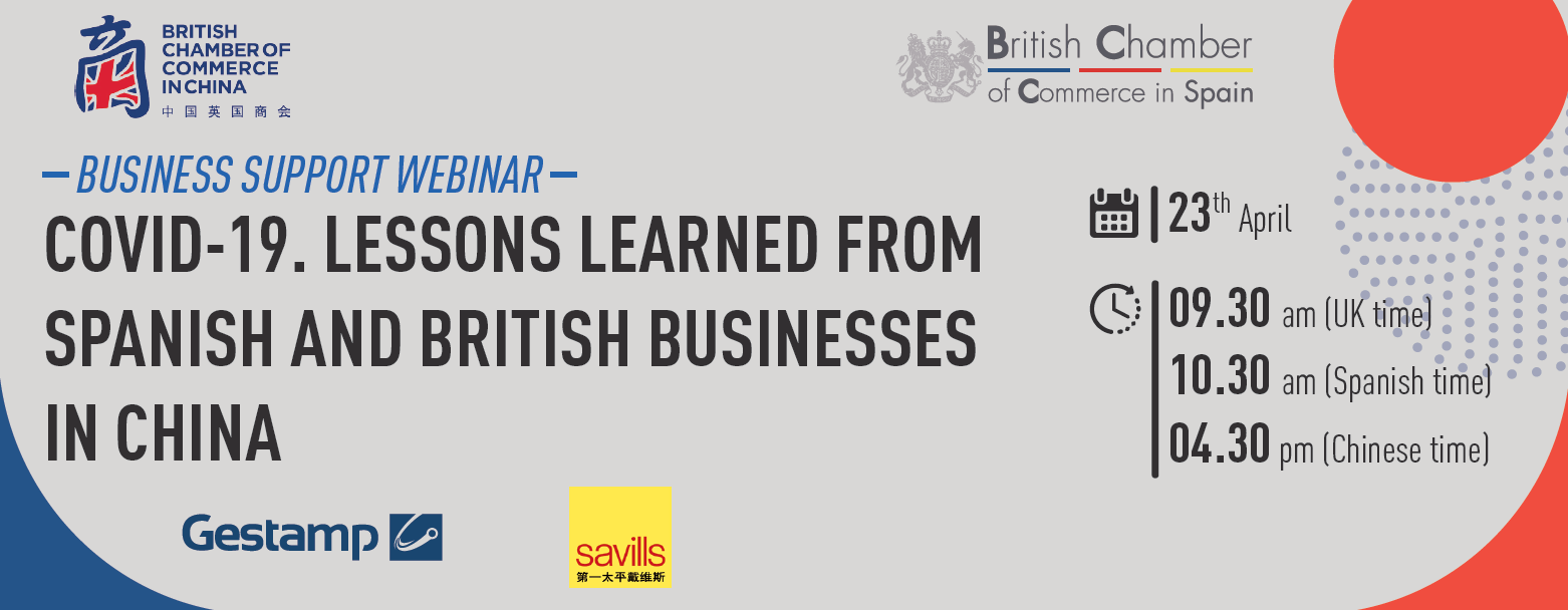 COVID-19. Lessons learned from Spanish and British businesses in China